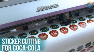 Sticker Cutting for Coca-Cola