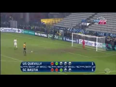 Résumé US Quevilly vs SC Bastia Coupe de France