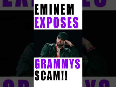EMINEM EXPOSES GRAMMY'S SCAM IN THE NEW INTERVIEW!😱🔥 #Shorts