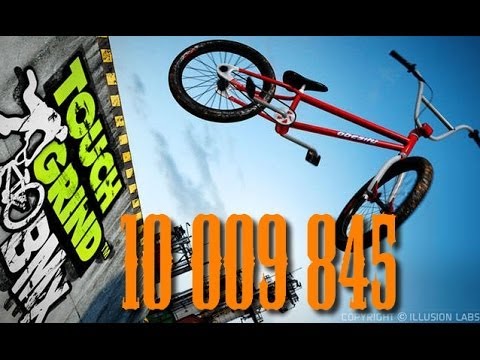 Record 10 millions! Touchgrind BMX 10 009 845 sur Skyline
