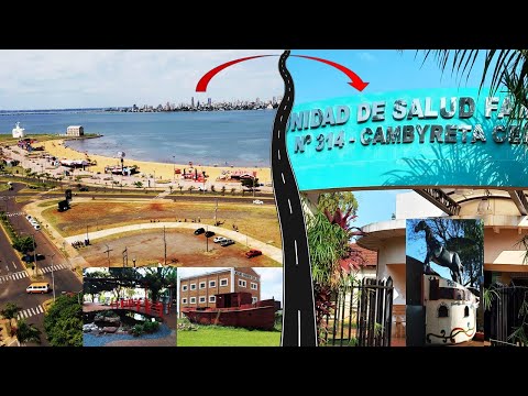 105 De Encarnación (Frontera con Argentina) a Cambyretá, Itapúa, Paraguay