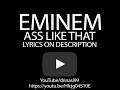 Eminem Ass Like That (Official Lyric Video ...