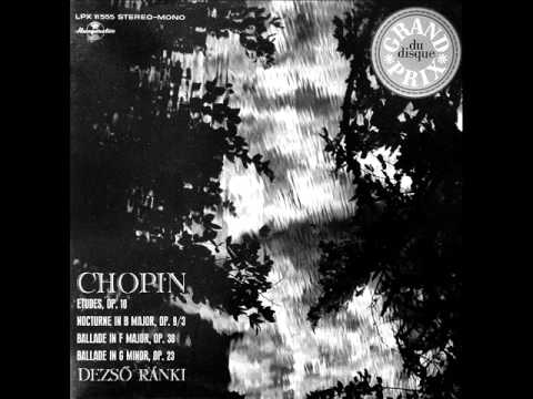 DESZO RANKI plays CHOPIN 12 Etudes Op.10 (1973)