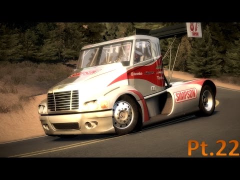 Colin McRae DiRT Walkthrough Pt.22 "Simpson Pikes Peak Big Rig Sprint"