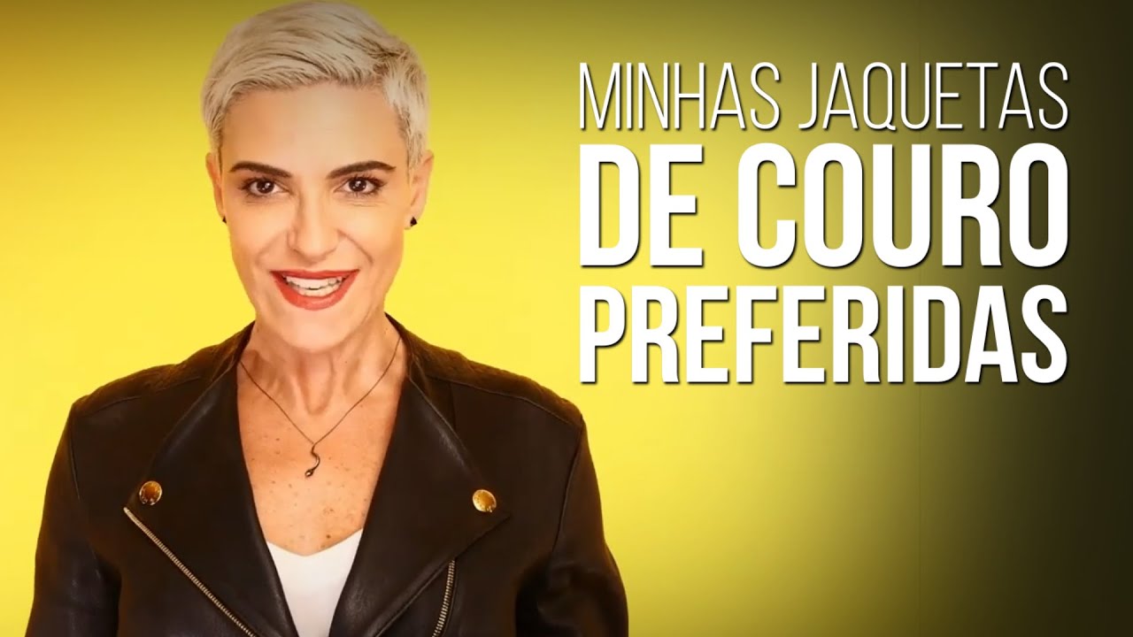 Como usarJaqueta de couro: aqui mostro como usar as minhas preferidas