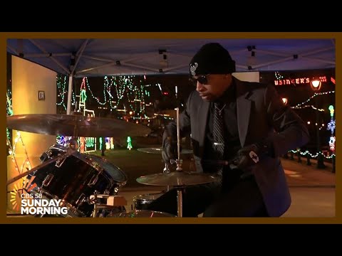 'I try to do this as much as possible': Street performer drums 'heartbeat' to the city of Milwaukee