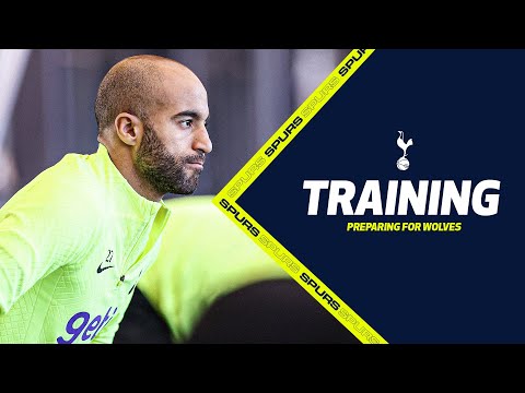 Spurs TRAIN ahead of Wolves clash! | TRAINING