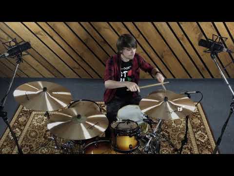 18" Absolute Cymbals Traditional Thin Crash  - 1311 grams