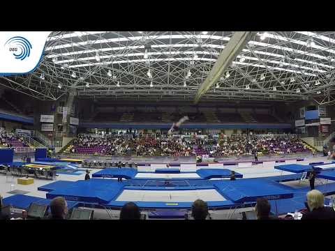Luke STRONG (GBR) - 2016 Trampoline Europeans, final