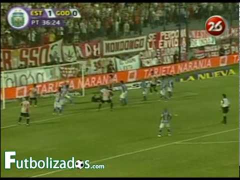 Estudiantes 2 - Godoy Cruz 1. Torneo Clausura 2010