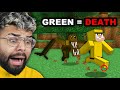 If You Touch Green, Minecraft Gets MORE Scary
