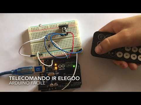 Accendere un LED con un Telecomando Infrarossi ELEGOO - Arduino Facile