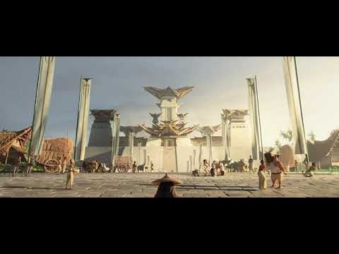 Raya vs Namaari (action scene)