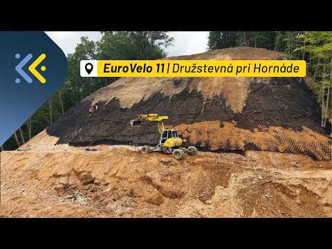 Náhľad videa Pri Hornáde sa už rysuje nový úsek cyklistickej trasy EuroVelo 11