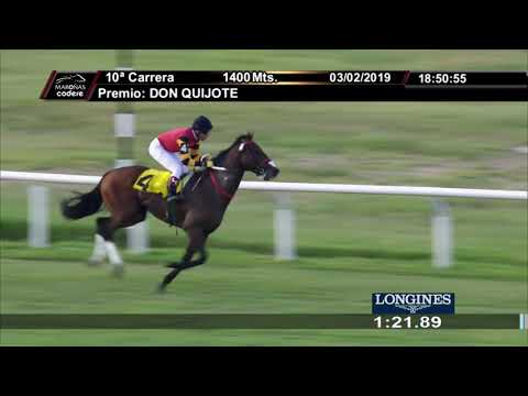 03/02/2019 – Hipodromo Maroñas – Carr 10 – DON QUIJOTE