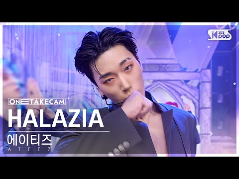 [단독샷캠4K] 에이티즈 'HALAZIA' 단독샷 별도녹화│ATEEZ ONE TAKE STAGE @SBS Inkigayo 230108
