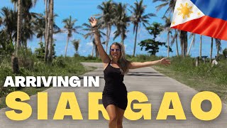 Arriving in SIARGAO Philippines after TYPHOON Odette