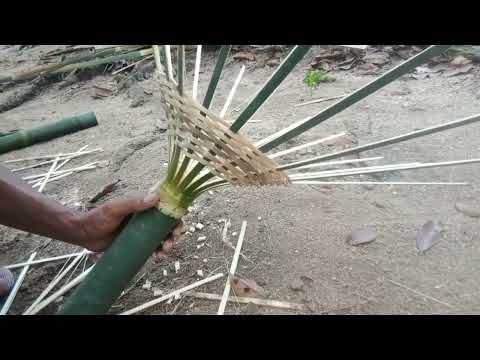 membuat tempat ayam bertelur dari bambu