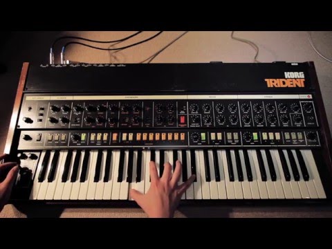 Korg Trident MKI Polyphonic Analogue Synthesizer image 9