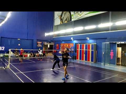 Badminton Muhibbahteam Mixed Double Sparring - Sufyuddin / Azreen Vs Aniq / Haiza