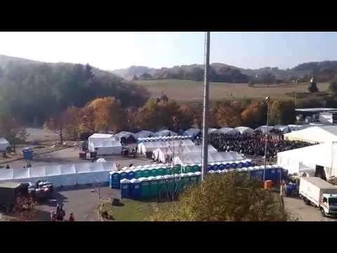 Spielfeld Grenz Slowenien/Österreich 26.10.2015