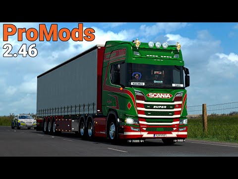 ETS2 ProMods 2.46 - SCANIA R520 durch Schottland [#1454] EURO TRUCK SIMULATOR 2