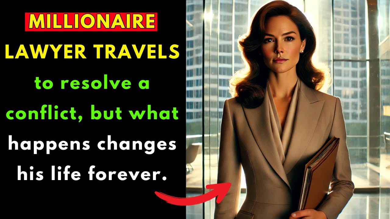 MILLIONAIRE LAWYER TRAVELS TO RESOLVE A CONFLICT, BUT WHAT HAPPENS CHANGES HIS LIFE FOREVER