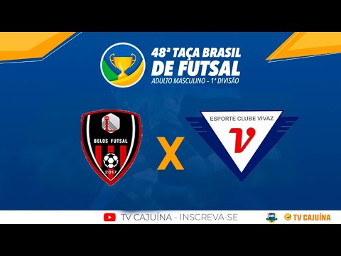 BELOS-PI X ESPORTE CLUB VIVAZ-RR - 48ª TAÇA BRASIL DE FUTSAL - RODADA 1