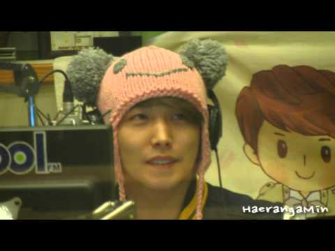 [Fancam] 121121 Sukira Sungmin - 밍디타임3!! (깜찍이모자^^)
