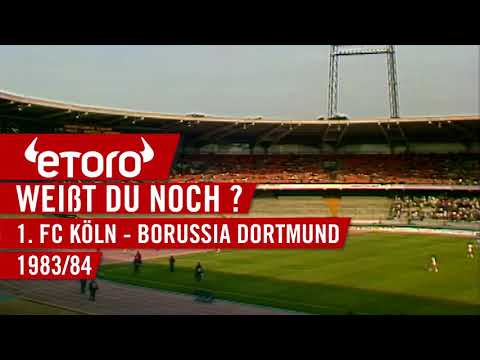 1983/1984 32. Spieltag 1.FC Köln - Borussia Dortmund
