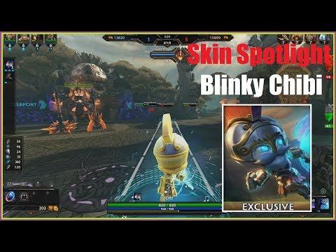 Blinky Chibi - SMITE Skin Spotlight (Siege)