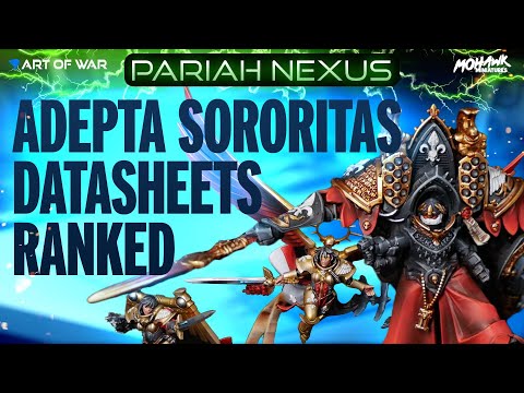 Ranking Every Adepta Sororitas Datasheet for Pariah Nexus!