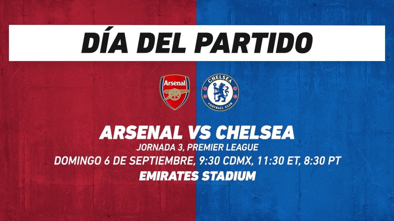 Arsenal vs Chelsea, frente a frente: Premier League