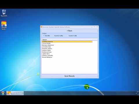 Generate Random Spanish Names Software