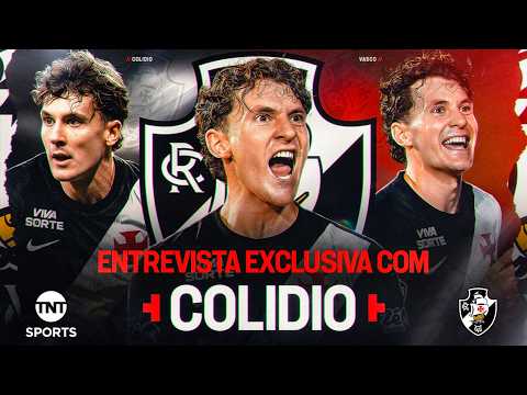 ‘TORCIDA DO VASCO ME SURPREENDEU!’ COLIDIO ABRE O JOGO SOBRE CHEGADA AO CLUBE E ADAPTAÇÃO NO BRASIL