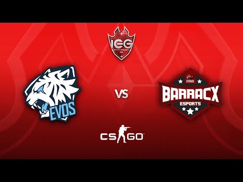 CSGO - EVOS Esports vs PG BarracX | Open Qualifier 1 | IEG 2018