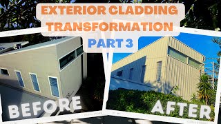 House Exterior Make Over – Colorbond Surfmist Matt PART 3
