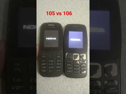 nokia 105 vs 106 #shorts #shortvideo #ytshorts #viral