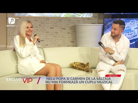 NELU POPA ȘI CARMEN DE LA SĂLCIUA NU MAI FORMEAZĂ UN CUPLU MUZICAL