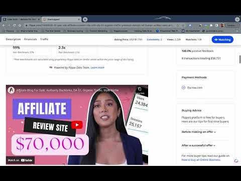 Flippa.com Business Breakdown: How I buy a passive income website from Flippa.com - BAYL Money