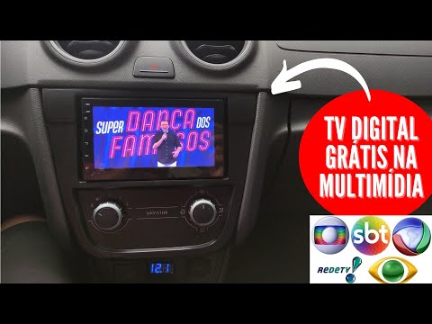 COMO INSTALAR TV DIGITAL NA CENTRAL MULTIMÍDIA  #android #viral #fyp #som