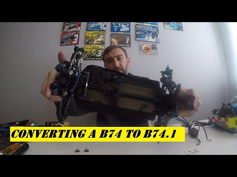 HOW to CONVERT a Team Associated B74 to B74.1D