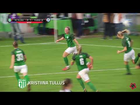 Naiste Meistriliiga 19. voor 2018: Tallinna FC Flora - Pärnu JK  1:1 (0:1)