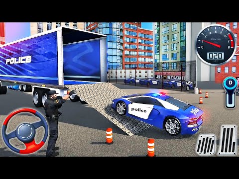 Police Plane Transporter Simulator - Transporting Police Vehicles in Cargo Plane - Android GamePlay