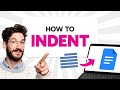 How To INDENT On Google Docs Step By Step 2025