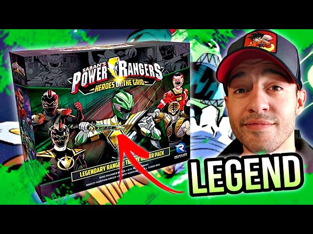 Vídeo relacionado con Renegade Game Studios Power Rangers: Heroes of The Grid: Legendary Ranger: Tommy Oliver,Black