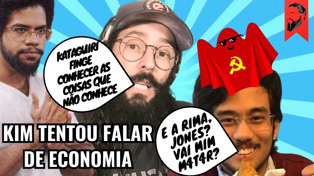 KIM KATAGUIRI TENTOU FALAR DE ECONOMIA E PASSOU MUITA VERGONHA NO DEBATE COM JONES MANOEL