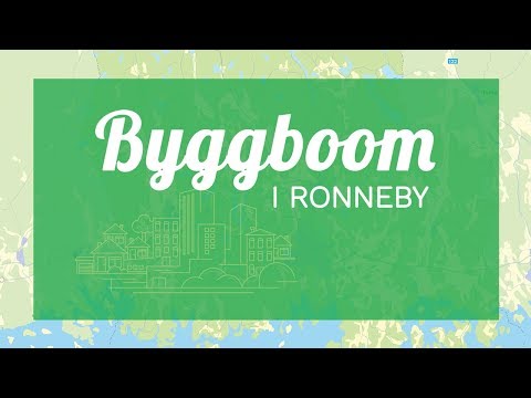 Byggboom 2018 Ronneby Kommun