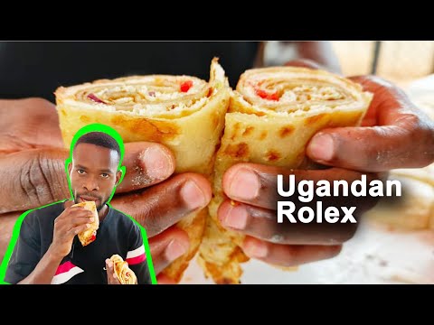 Uganda's Most Popular & Famous Street Food: The Rolex | Ultimate Kampala Street Rolex Recipe