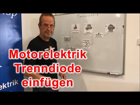 Bordelektrik #3 - Batterie Trenndiode: Funktion und Schaltung
